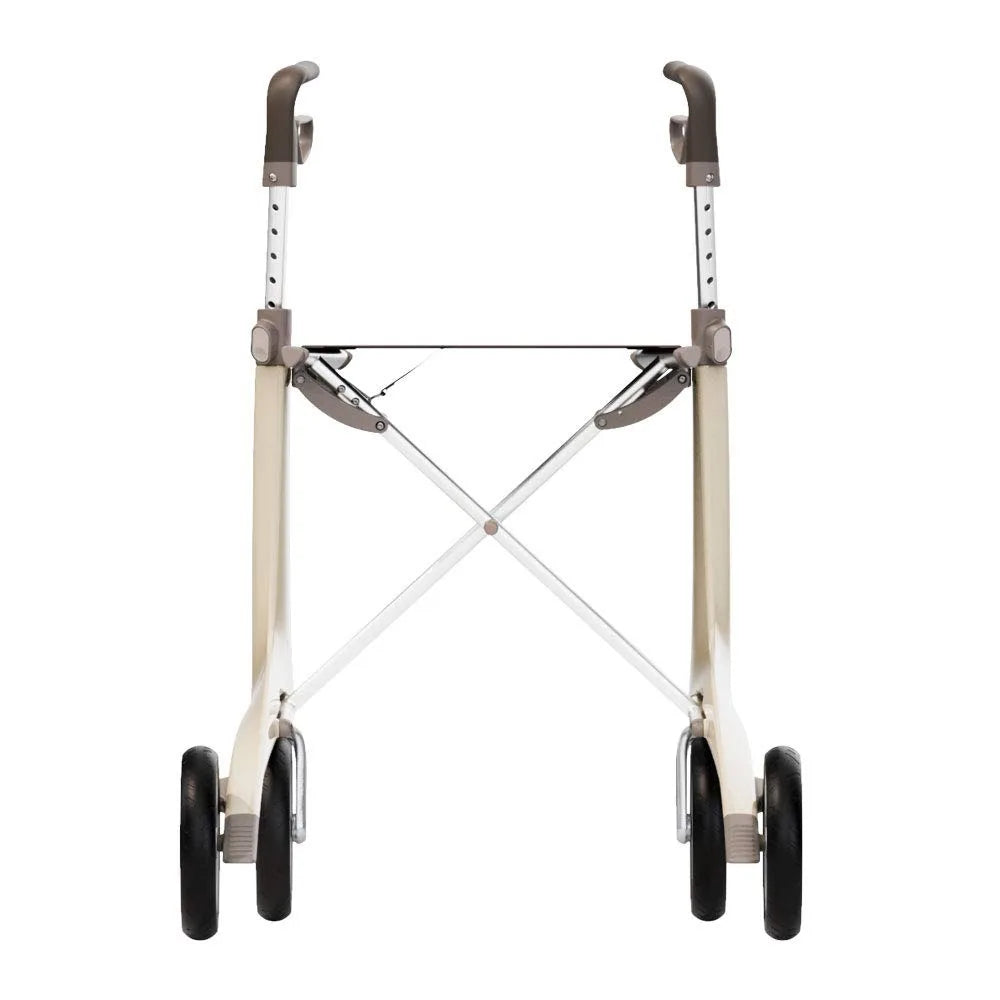 Carbon Ultralight Rollator Walker with Organizer Bag, Regular Track