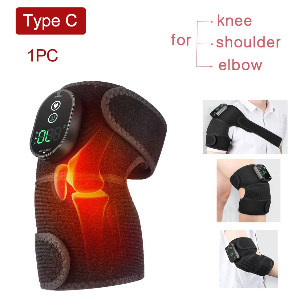 EMS TENS Physiotherapy Shoulder Masssager Knee Protection Vibrator for Joint Pain Relaxation Treatment Muscle Electrostimulator