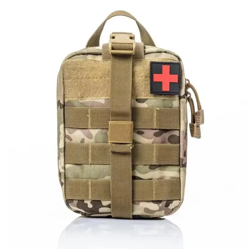 Portable Tactical First Aid Kits Medical Bag Emergency Outdoor Hunting Car Camping Molle Survival Tool EDC Pouch Organizer