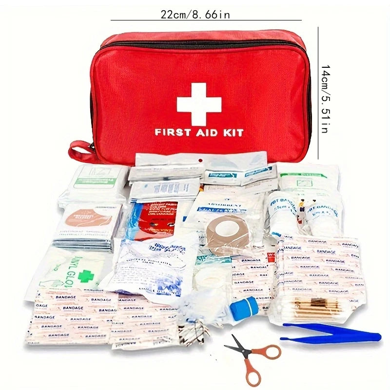 Emergency First Aid Kit Travel First Aid Kit for Home Camping Hiking Sports Office Car Backpacking Med Kit,Christmas Gifts for