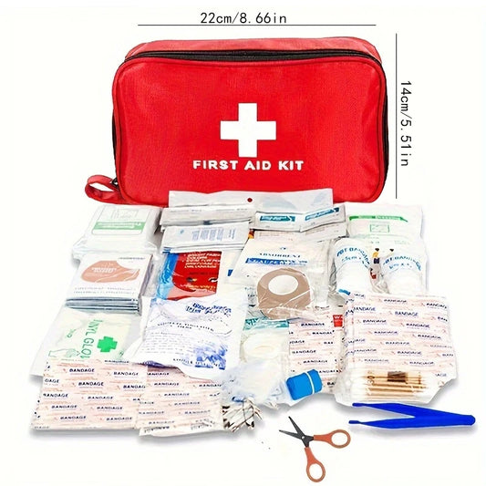 Emergency First Aid Kit Travel First Aid Kit for Home Camping Hiking Sports Office Car Backpacking Med Kit,Christmas Gifts for