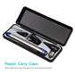 2 in 1 Otoscope and Eyes Diagnostic Tool Kit with LED Light 4mm Replaceable Ear Tips Optical Otoscope Ears Diagnostic Supplies