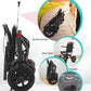 Manual Wheelchair Ultralight Folding Durable Wheelchair Airline Approved Folding Transportation Wheelchair