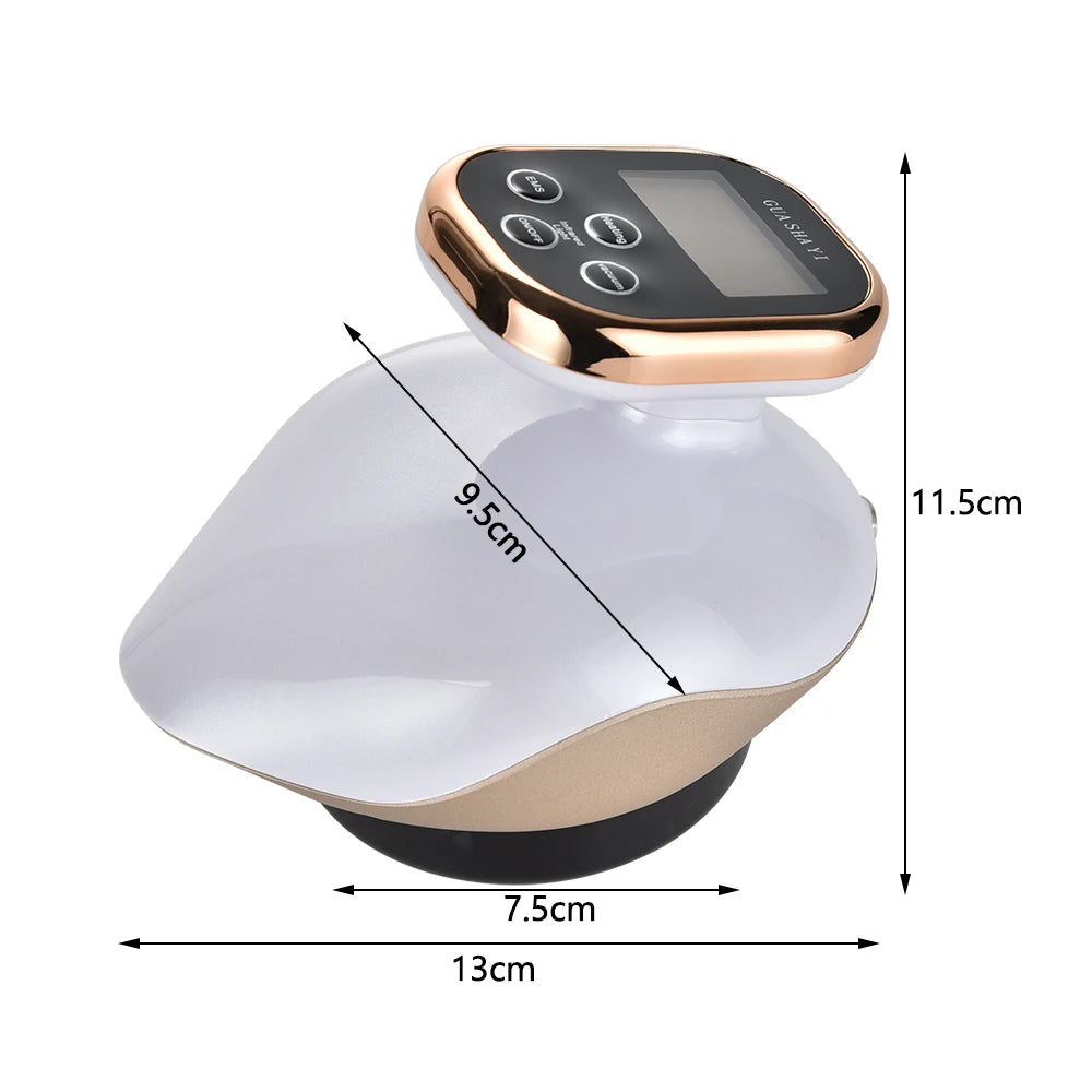 Electric Cupping Vacuum Massage Machine Smart Cupping Therapy Set Guasha Scraping Device Thermal Suction Relieve Body Fatigue