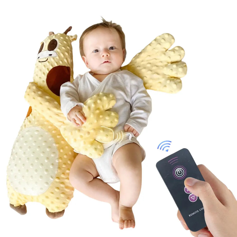 Baby Electric Soothing Palm Sleep Pillow Newborn Heated Remote Control Simulated Palm Slapping Sleep Pad Baby Care Accessories