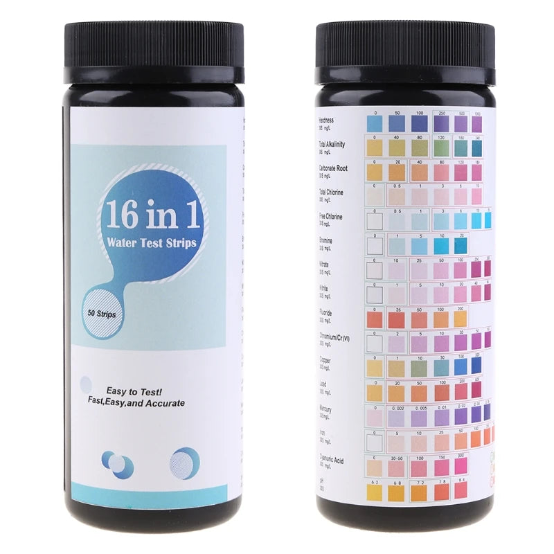 Drinking Water Test Kit Home Tap and Well Water Easy to Use Testing Strips