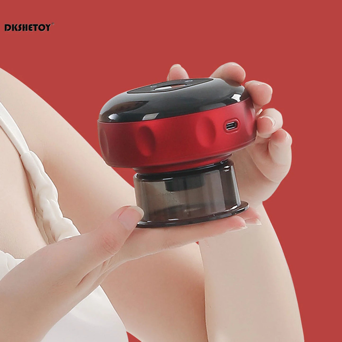 Electric Vacuum Cupping Therapy machine Heating Suction Cup Device Body Scraping Massager chinese medical Physiotherapy Jars