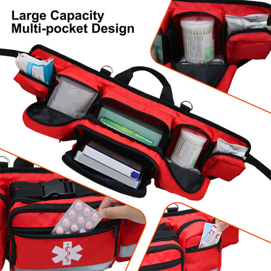 Medical First Aid Kit Bag Portable Storage Bag Emergency Bags Climbing Camping Survival Disaster Big Capacity Camping Equipment