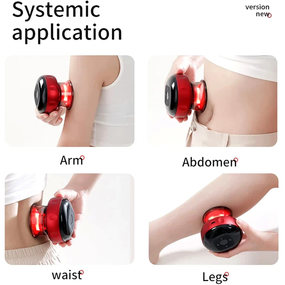 Cupping set massage electric cupping therapy set gua sha Cups Rechargeable Fat Burning Slimming Device beauty health masajeador