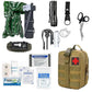 First Aid Trauma Kit, Military Medical First Aid Kit with Tourniquet, Camping Equipment Supplies Emergency