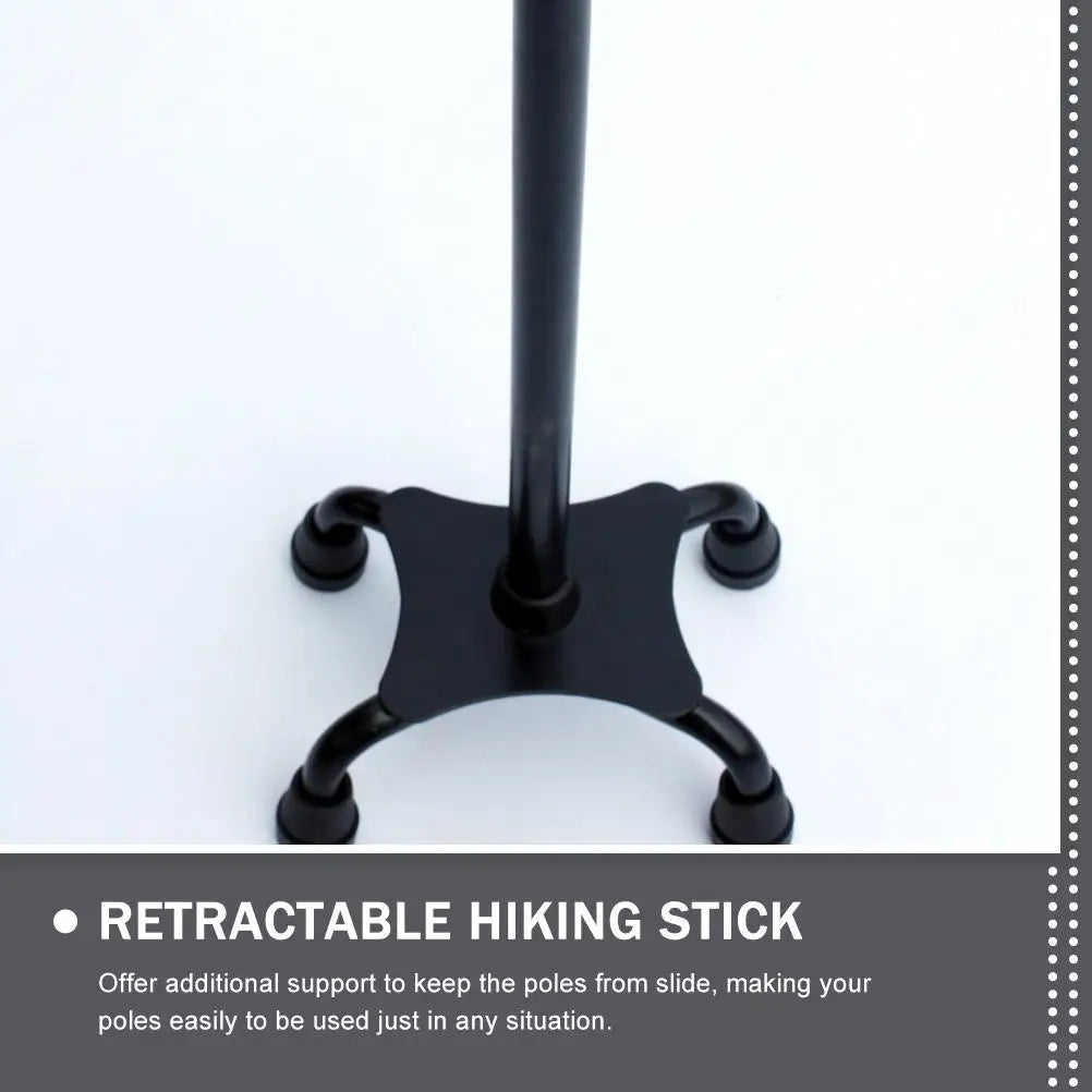 Walking Stick Non slip Crutches Tips Heavy Trekking Pole Protectors Cane Base Durable Rubber Pads For Elderly