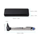 2 in 1 Otoscope and Eyes Diagnostic Tool Kit with LED Light 4mm Replaceable Ear Tips Optical Otoscope Ears Diagnostic Supplies