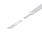 5pcs Dental Surgical Scalpel Knife Handle Blades Number Surgical Medical Practicing Cutting Sculpting Repairing Tool