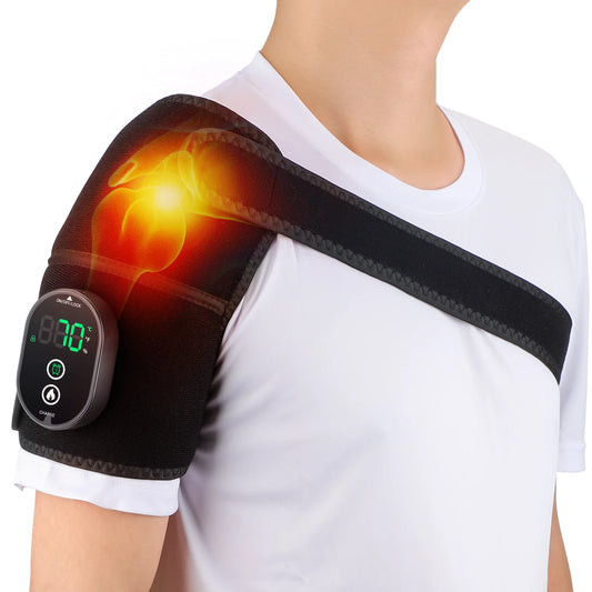 EMS TENS Physiotherapy Shoulder Masssager Knee Protection Vibrator for Joint Pain Relaxation Treatment Muscle Electrostimulator