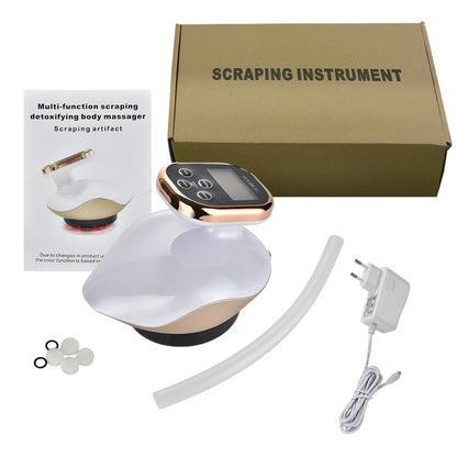 Electric Cupping Vacuum Massage Machine Smart Cupping Therapy Set Guasha Scraping Device Thermal Suction Relieve Body Fatigue