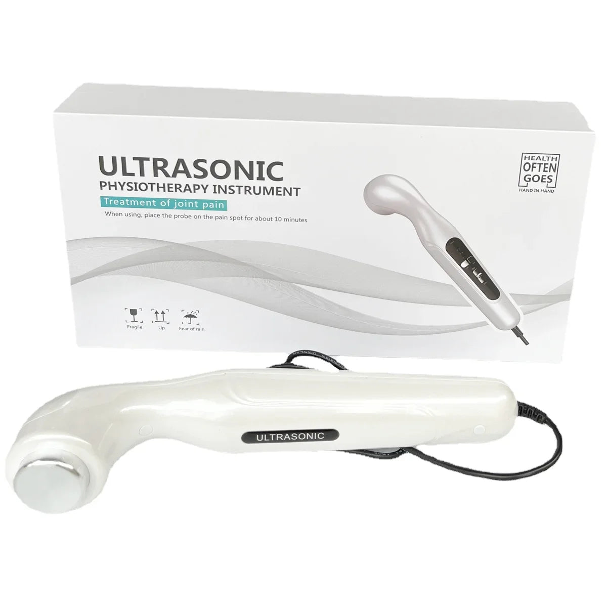Ultrasound Physiotherapy Device Pain Relief Arthritis Physical Therapy Waist Arm Body Muscle Massager Machine Pressotherapy Tens