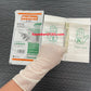 Medispo deproteinization(1pair) Sterile Rubber Surgical Glove Powder free texture rolled edge hypoallergenic semi transparent