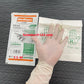 Medispo deproteinization(1pair) Sterile Rubber Surgical Glove Powder free texture rolled edge hypoallergenic semi transparent