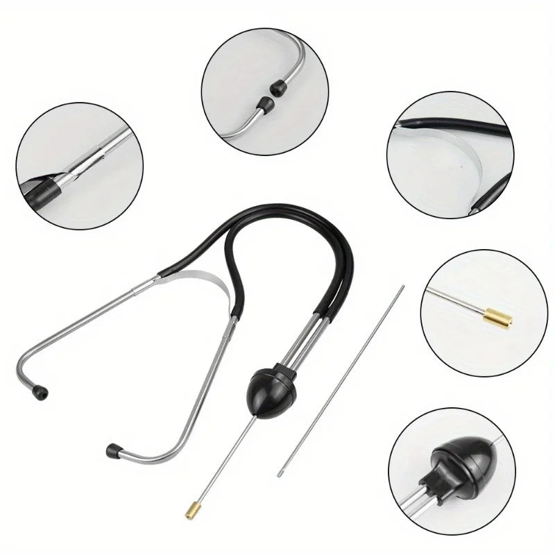 1pc Auto Cylinder Stethoscope, Mechanics Stethoscope Car Engine Block Diagnostic Automotive Engine Hearing Tool Car Detection