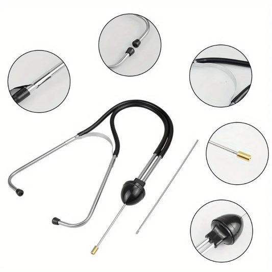 1pc Auto Cylinder Stethoscope, Mechanics Stethoscope Car Engine Block Diagnostic Automotive Engine Hearing Tool Car Detection