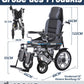 Electric Wheelchair for Adults Long Large Support Power WheelChair Seniors Folding Wheelchair