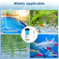 100 Pcs 9-IN-1/7-IN-1 Aquarium Test Fish Tank Test Kit with Test Tube Water Quality Monitor pH Test Strips Strips Fast Accurate