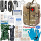 First Aid Trauma Kit, Military Medical First Aid Kit with Tourniquet, Camping Equipment Supplies Emergency