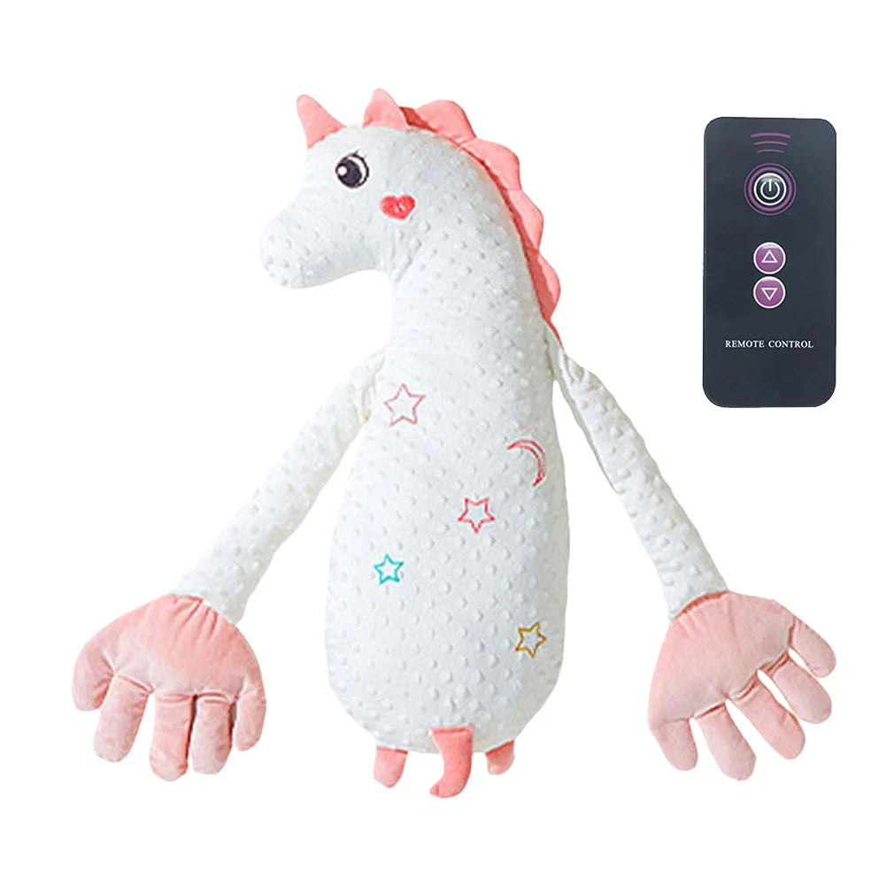Baby Electric Soothing Palm Sleep Pillow Newborn Heated Remote Control Simulated Palm Slapping Sleep Pad Baby Care Accessories