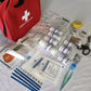 184pcs First Aid Kit, Multi-purpose Emergency Medical Supplies Portable Medical Bag, For Outdoor Hiking, Camping And More