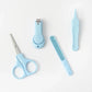 4pcs/set Baby Nail Clipper Set Children Kids Nail Cutter Scissors Files Small Nail Trimmer Baby Nails Care Tools Baby Care Items