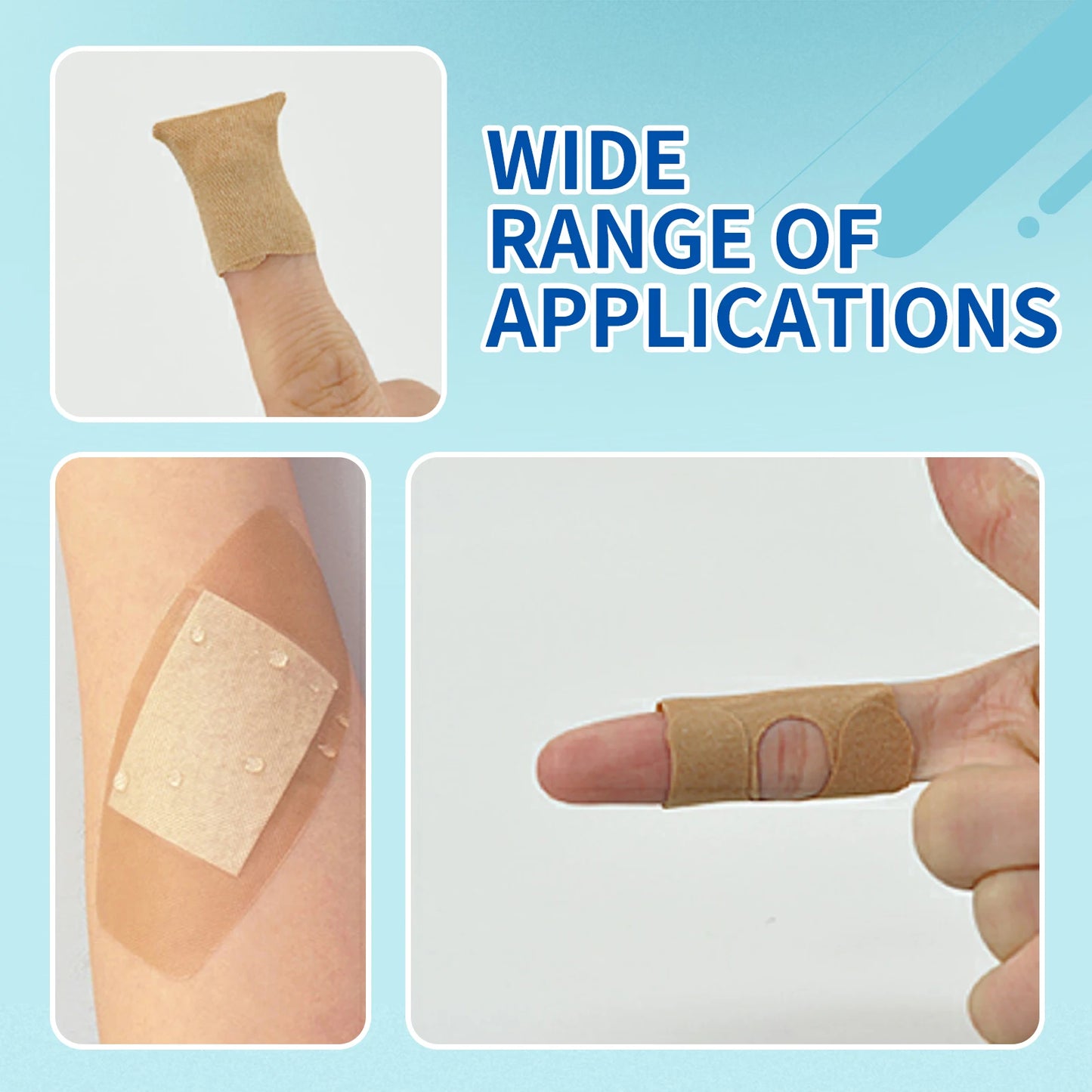 100Pcs HOT Multiple Specification Combination Waterproof Band Aid Breathable Bandages First  Medical Anti-Bacteria Wound Plaster
