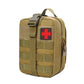 First Aid Trauma Kit, Military Medical First Aid Kit with Tourniquet, Camping Equipment Supplies Emergency