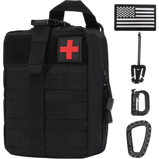 Tactical First Aid Kit 1000D Ifak Bag Tear-off Medical Bag Storage Bag Empty Small Medical Bag Molle EMT Bag