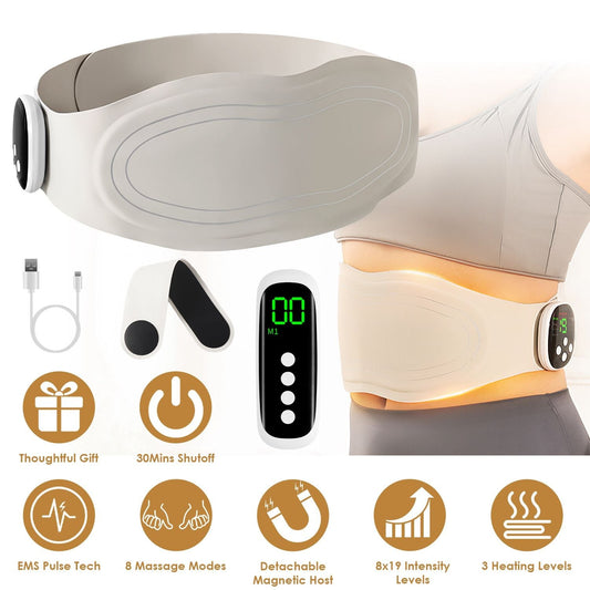 EMS Lower Back Massager Heating Pad Cordles